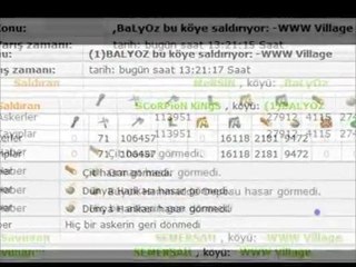 Speed travian semersah wow savunma raporları