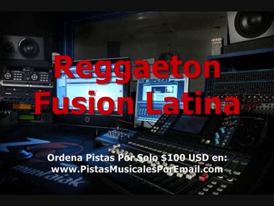 Pistas de Reggaeton: Pista Reggaeton Fusion Latina