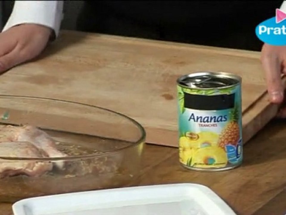 Recette : Comment préparer un poulet ananas ? Cuisine facile