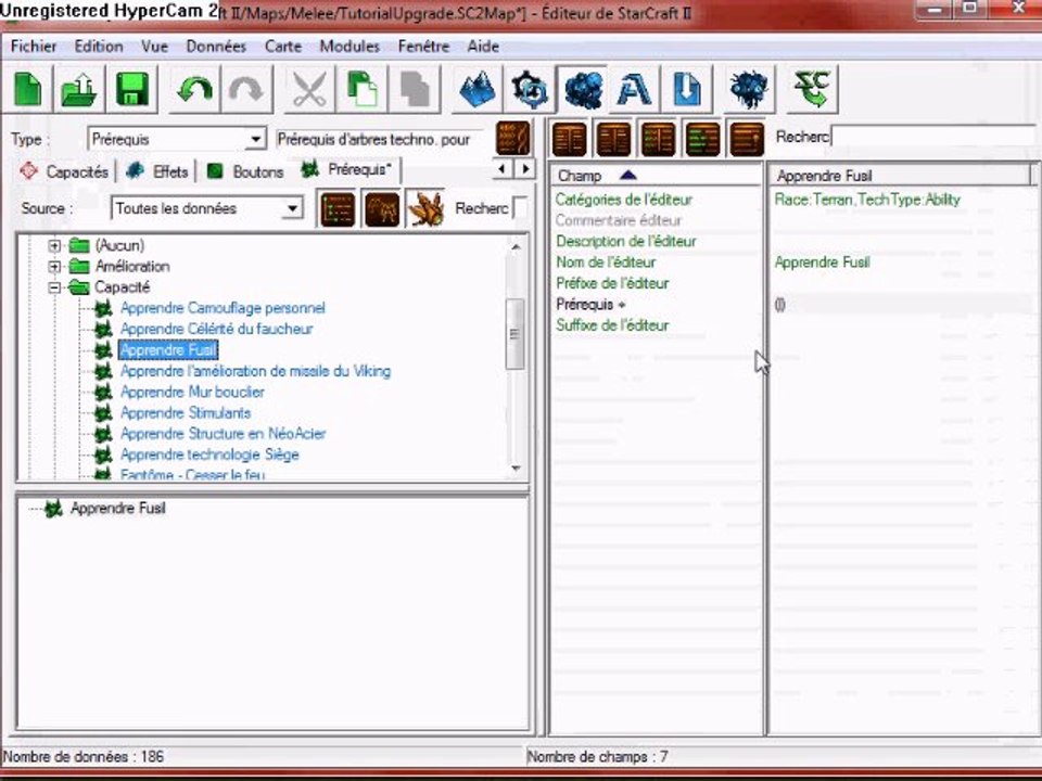 Starcraft 2 Editeur - Hyper Tutorial - Upg/Btn/Rqs