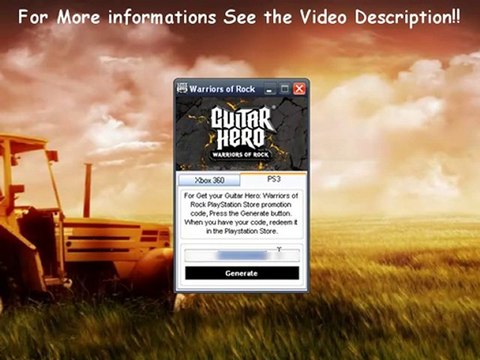 Guitar Hero Warriors of Rock Free Download - Xbox 360, PS3