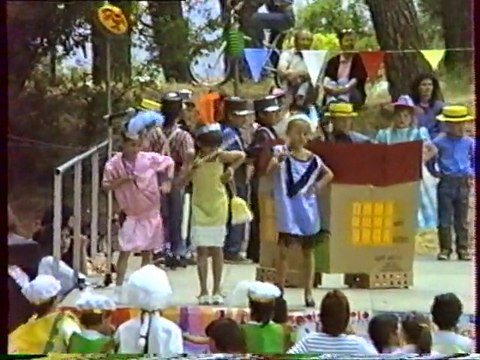 10 Juin 1989, Fêtes des écoles Cuges les Pins