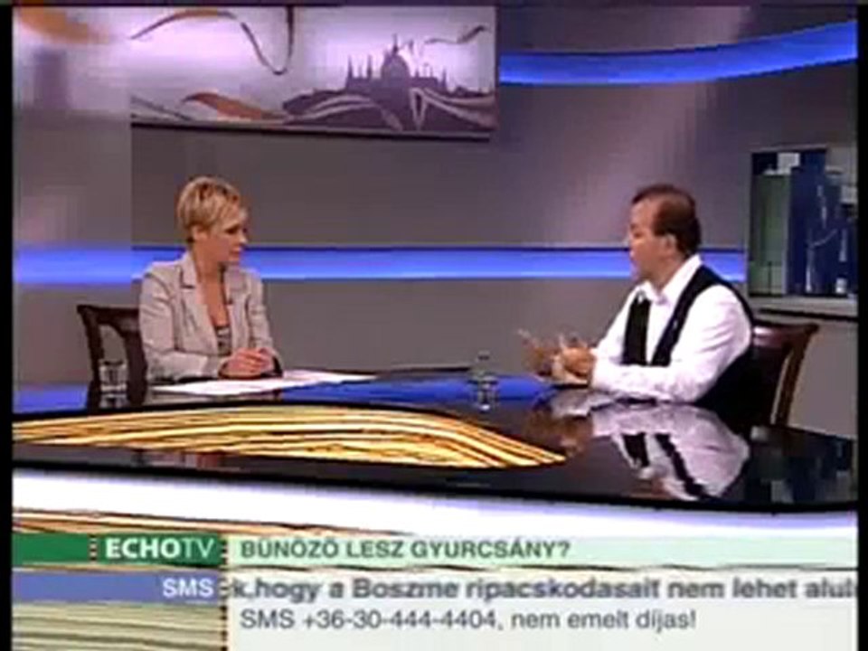Gaudi-Nagy Tamás - 2010. szept. 15, Echo TV - Napi Aktuális