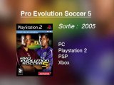 Retour sur la saga des Pro Evolution Soccer (PES) 1994-2010