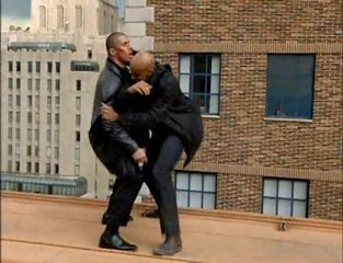 Undercovers - Steven Fights Russian Thug On Rooftop - Clip