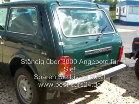 Lada Niva EU-Neufahrzeug aus 2009 in Grün-Metallic