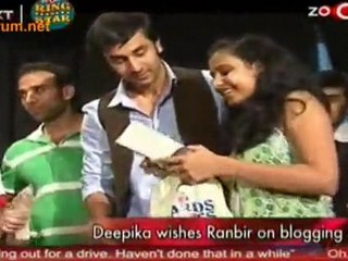 Deepika Wishes Ranbir On Blogging Site