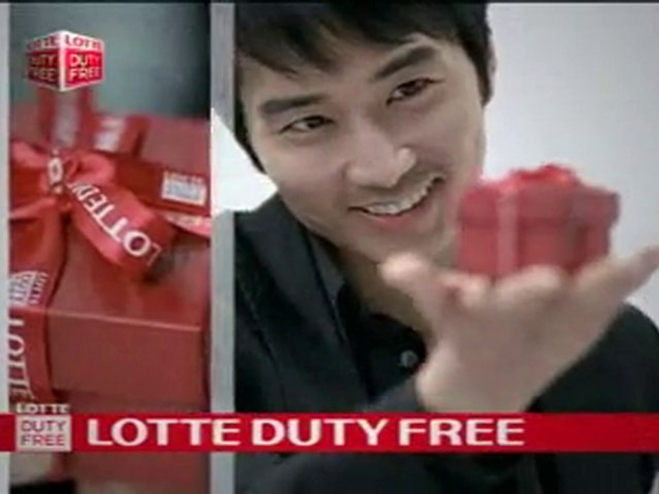 ロッテ免税店CM 韓国語バージョン