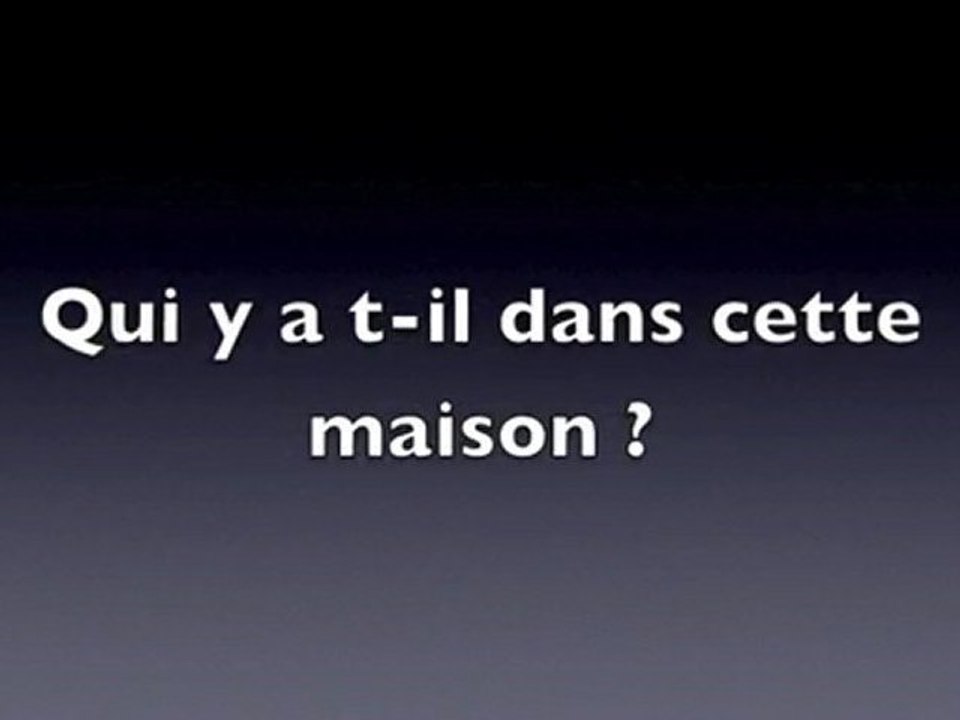Bande annonce (Qui y a t'il dans cette maison ? 3)