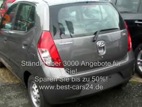 Hyundai i10 EU-Neufahrzeug 2010 in Grau-Metallic
