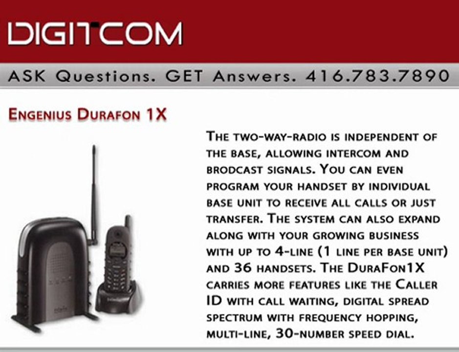 Engenius Durafon 1X | Digitcom.ca (Business Phone Systems)