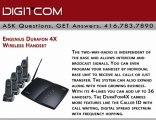 Engenius Durafon 4X Wireless Handset | Digitcom.ca (Business