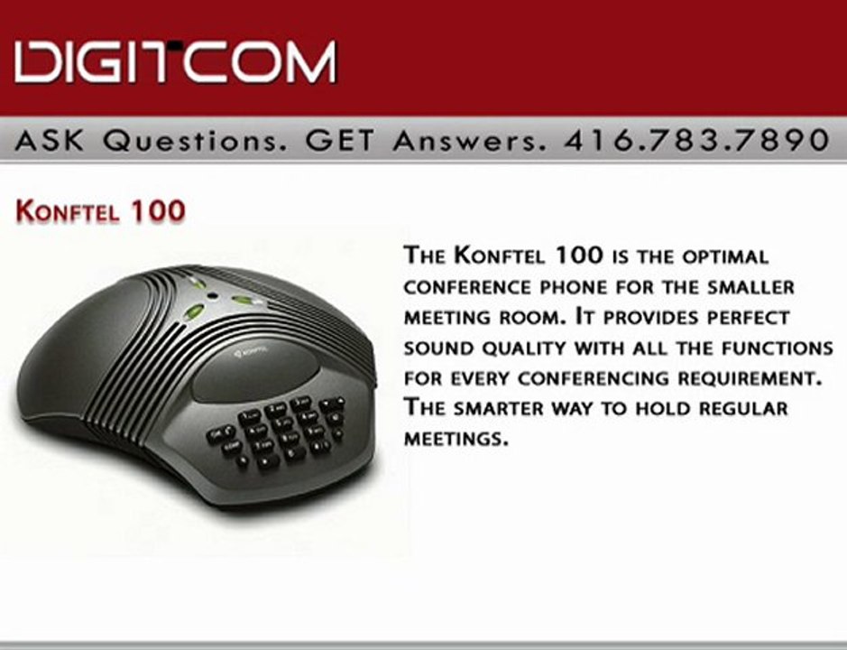Konftel 100 | Digitcom.ca (Business Phone Systems)