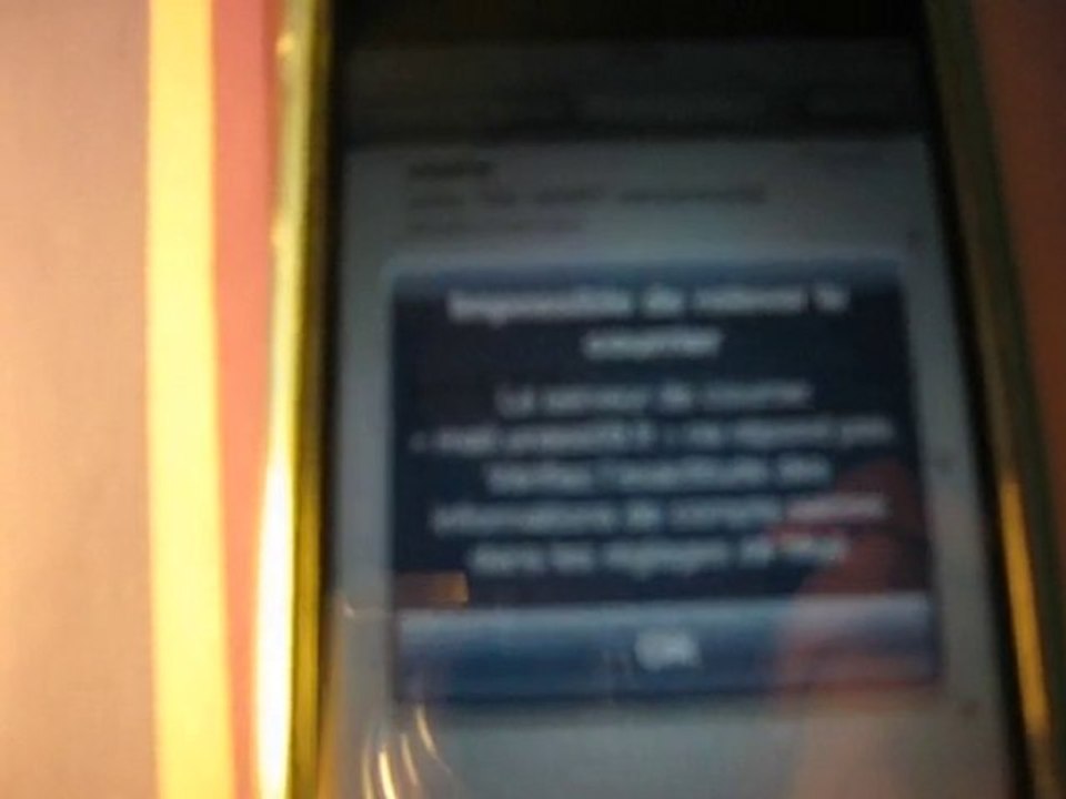 Imap Iphone