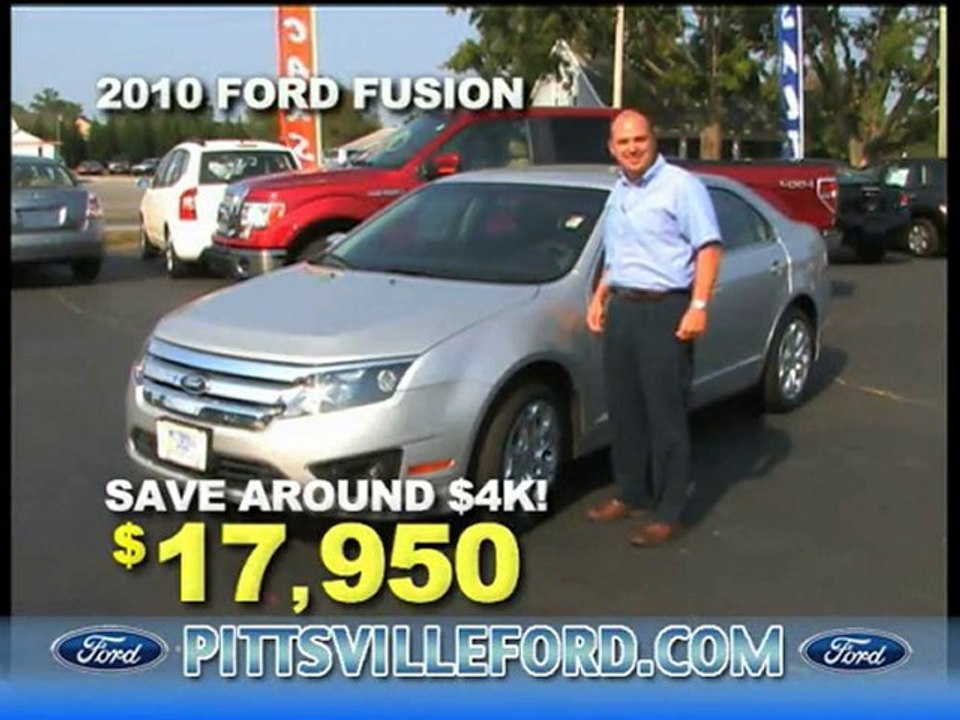 2010 Ford Fusion-2010 Ford F-250-Pittsville ...