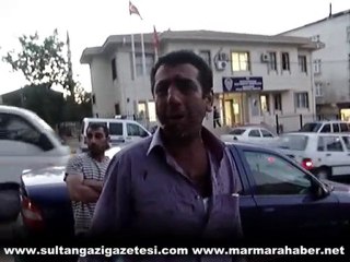 Barbaros mahallesi'nde evine giden vatandaşa saldırdılar