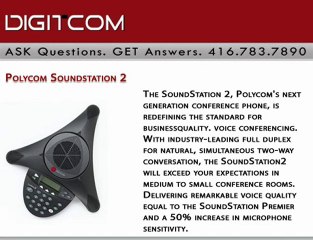 Polycom Soundstation 2 | Digitcom.ca (Business Phone Systems