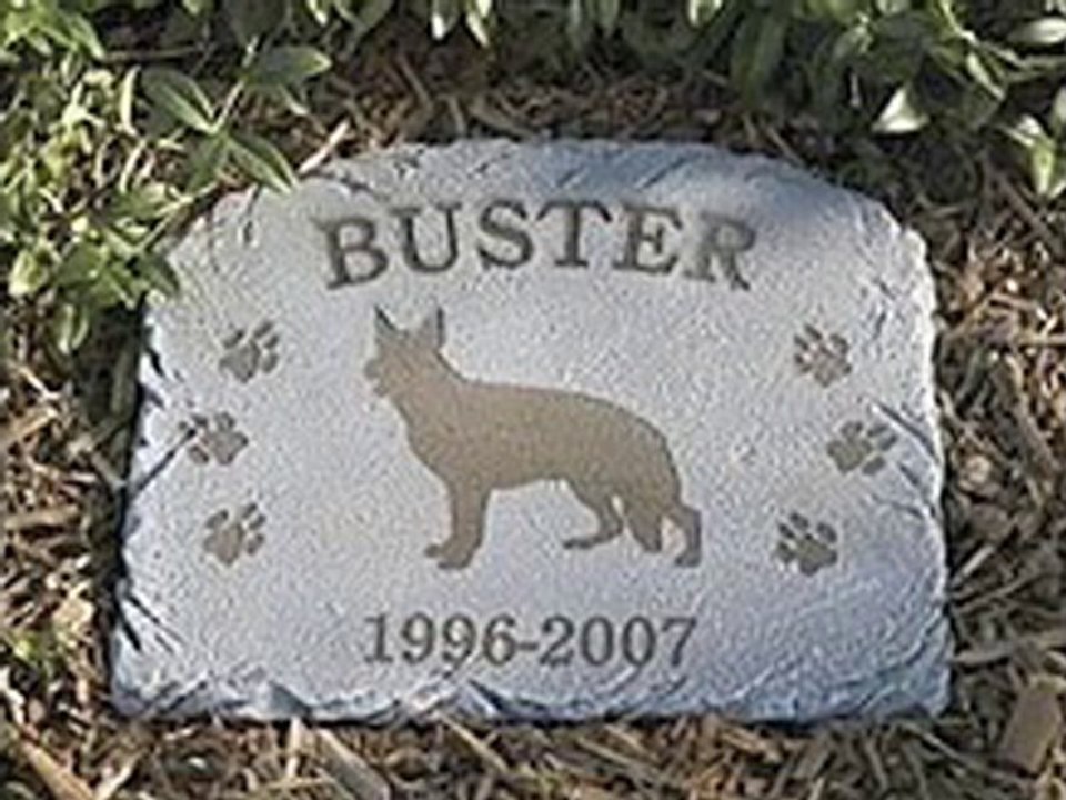 Personalized Pet Breed Memorial Stone