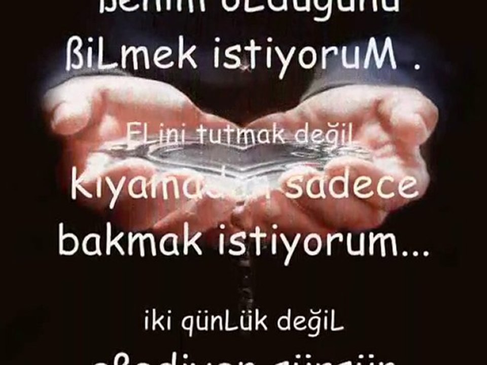 Sevgilim OLsun İstemiyorum