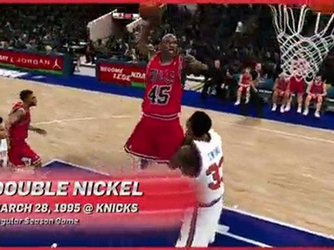 NBA 2K11 - Michael Jordan fait le show - Basket
