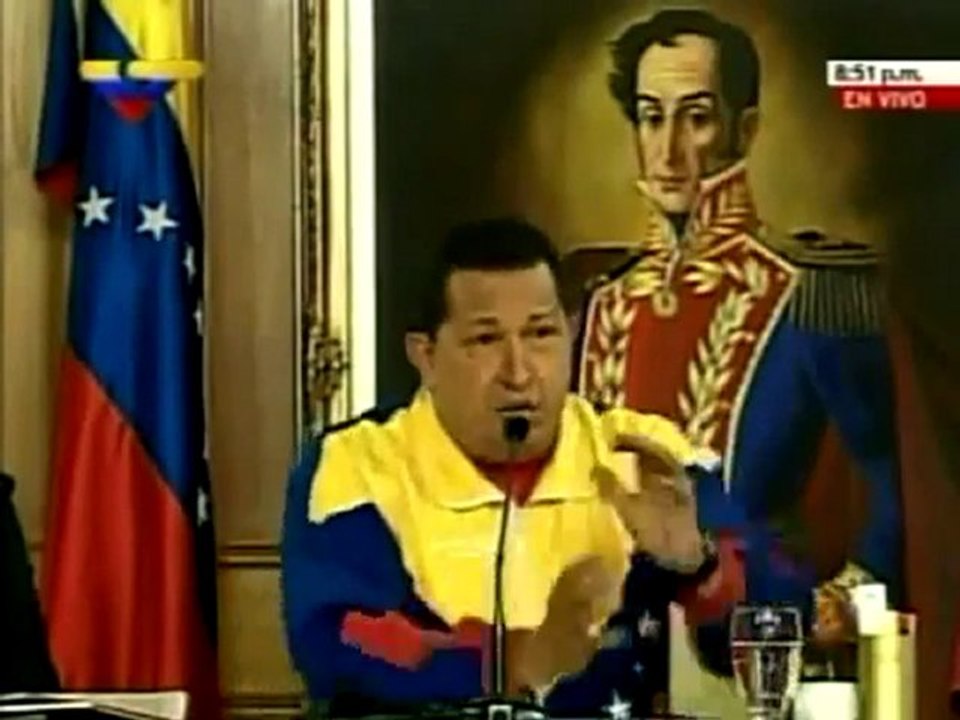 Chávez vs Periodista Andreína Flores 27/09/2010.