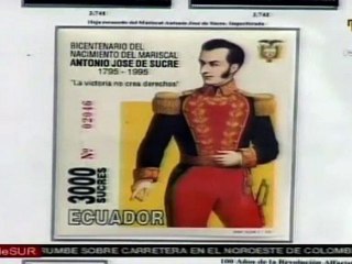 Estampillas dan cuenta de la historia de Ecuador