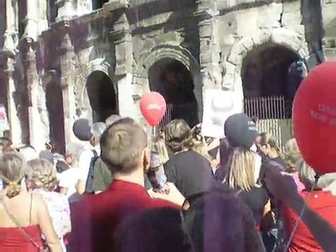 Vidéo manif contre corridas à Nimes le 11 septembre 2010 (3)