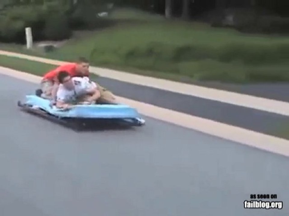 Downhill Mattress FAIL