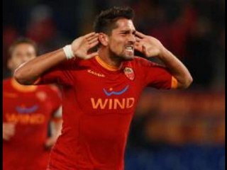 AS Roma 2-1 CFR Cluj Borriello fantastic-strike