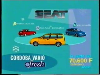 Publicité Seat Ibiza Fresh 1999