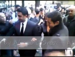 Arriving for Giorgio Armani Fashion Show in Milan - 2010