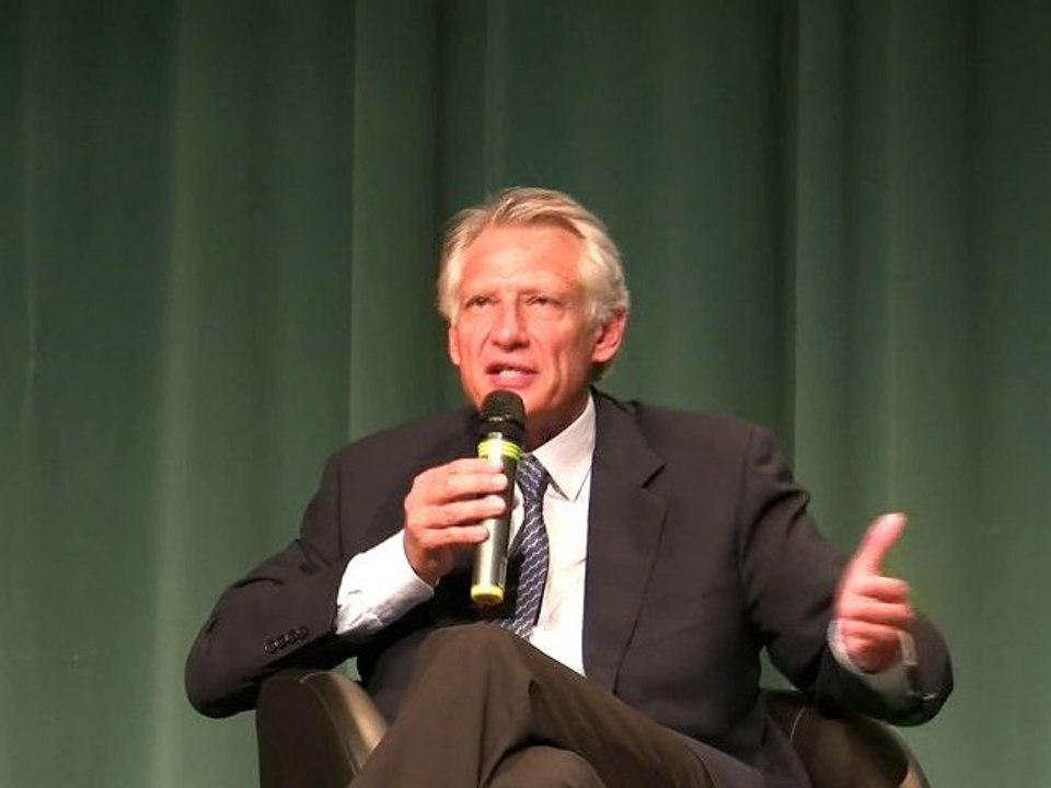 Dominique de Villepin à HEC