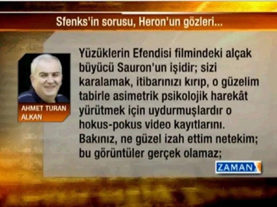 ALİ SARIKAYA HERONUN GÖZÜNEBAK KOMUTAN