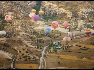 Globos sobre Capadocia