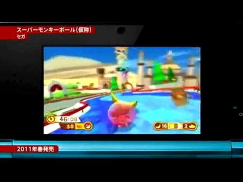 Lineup Nintendo 3DS - Nintendo Conference 2010 - Nintendo 3D