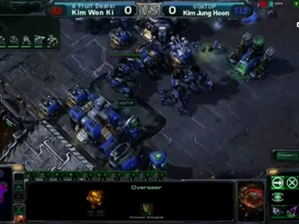 과일장수 vs oGsTOP [Round of 16 match 3 set 1 p1]