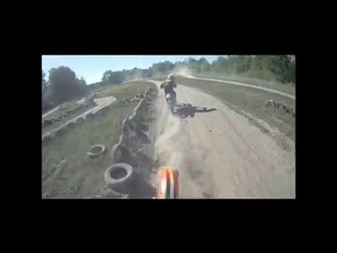Honda cr 125 vs ktm 300 exc-e cravant les coteaux