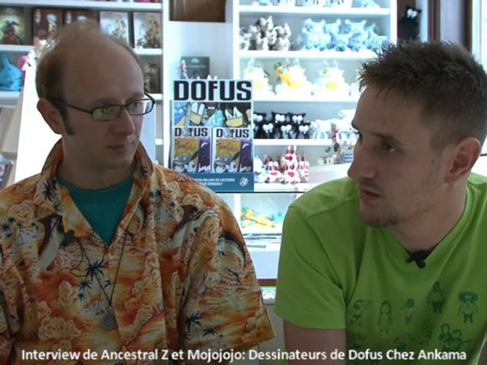 Interview Ancestral Z et Mojojojo :Dessinateurs de Dofus