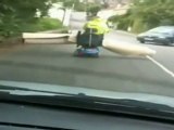 Mobility scooter's magic carpet ride