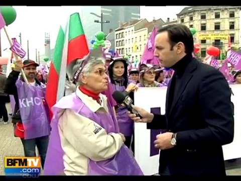 Manifestations contre l’austérité à Bruxelles