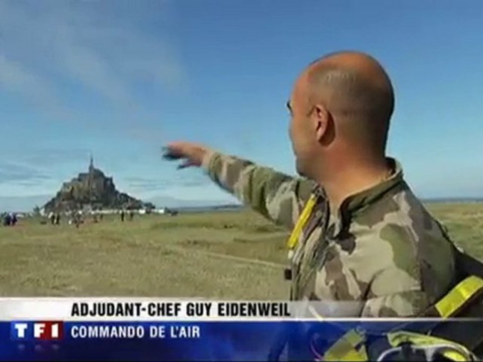Saut sur le Mont-Saint-Michel 2010