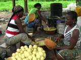 Ecotourisme au Bénin : Fabrication du savon ballon à Ouéssè (Département des Collines, Bénin)
