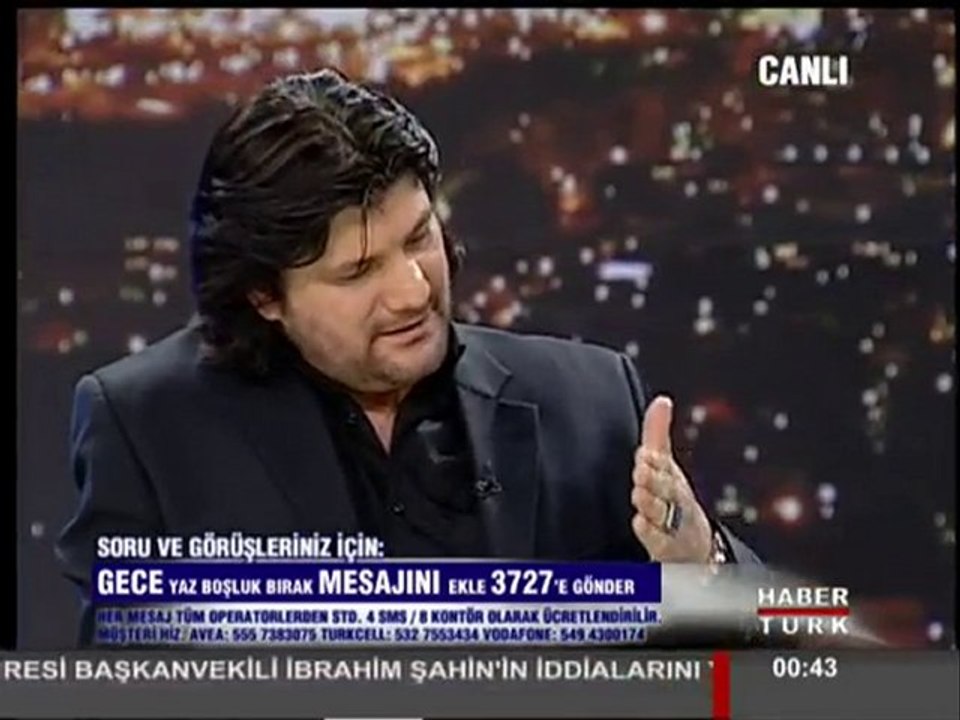 Ahmet Şafak - Saba Tümer'le Bu Gece Programında - 2.Kısım