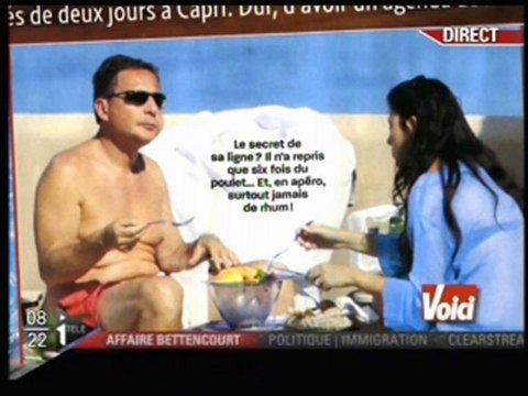 Les plis d'amour d'Eric Besson pour Yasmine