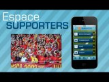 Présentation de l'application USAP_Officiel sur Iphone