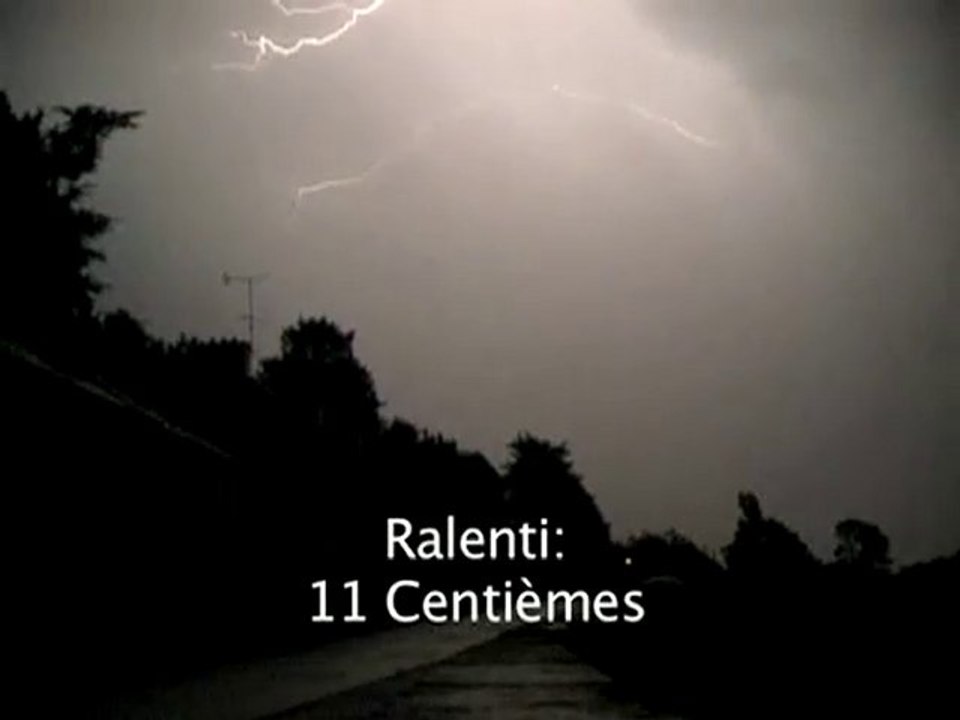 Eclairs de nuit a brest
