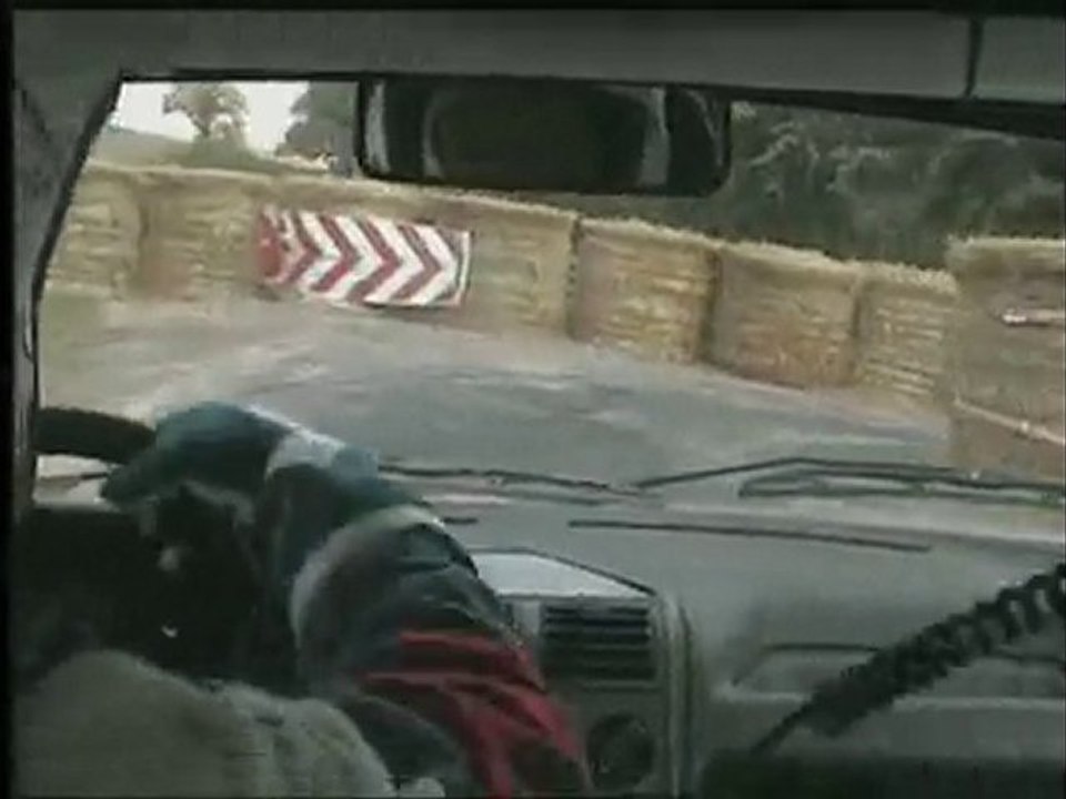 Rallye des  cent vallées 2010 lionel  et  julien