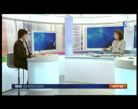 Interview de Catherine Troubat sur FR3 Bourgogne