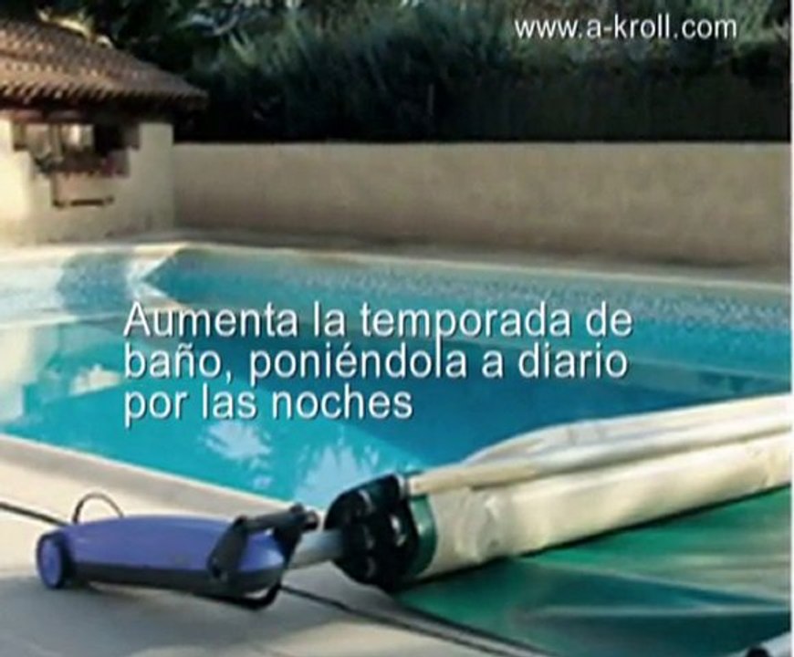 Cubierta de barras para piscina, A-Kroll