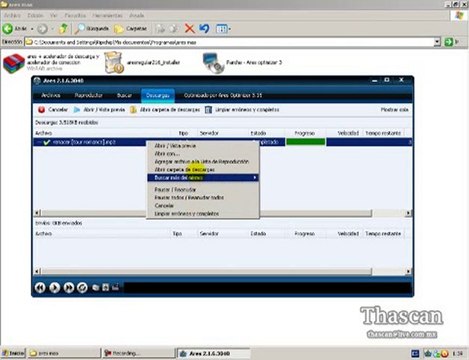 Acelera las descargas y la coneccion de ARES